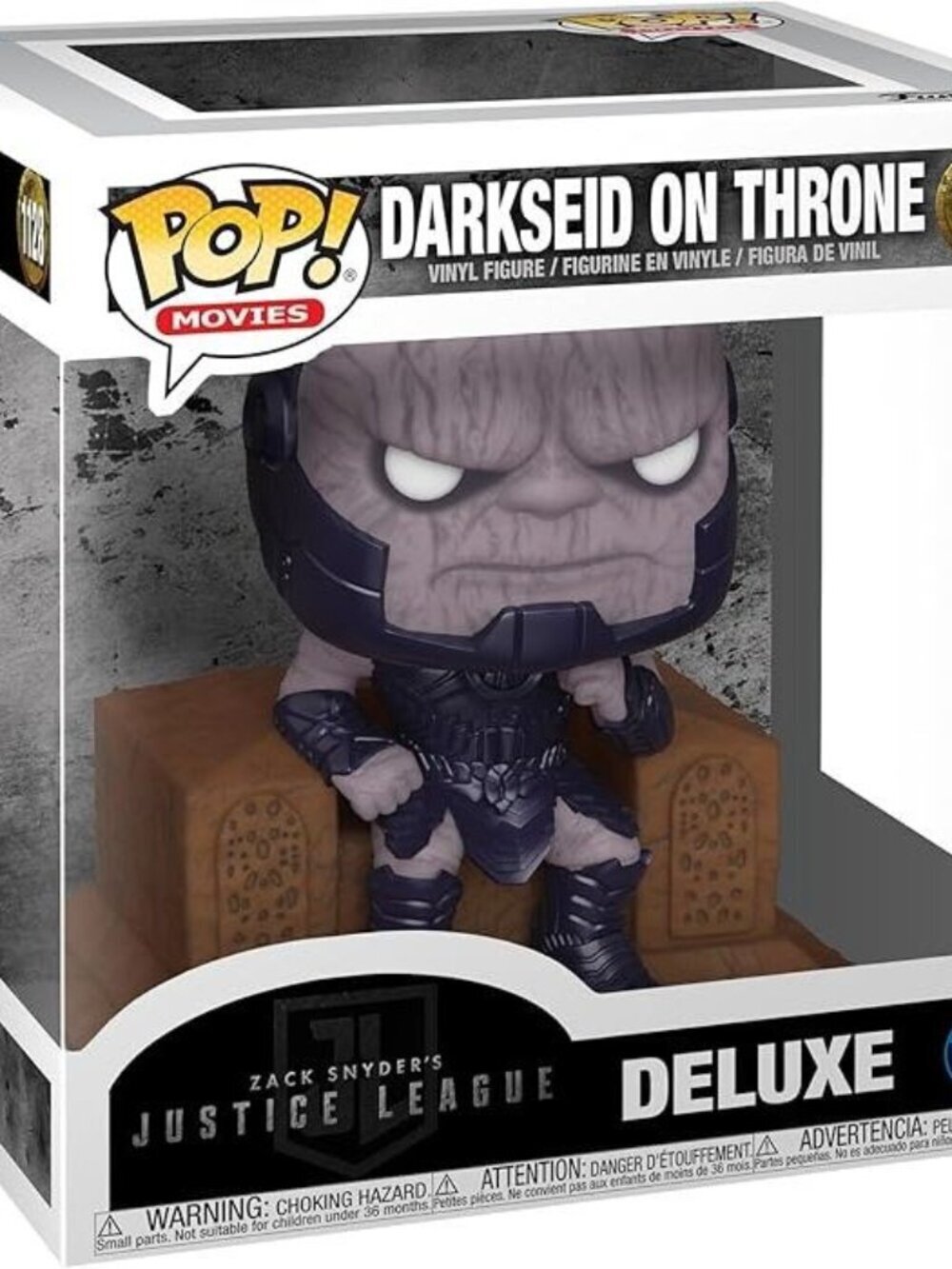 Funko Pop! Deluxe Darkseid on Throne #1128 – Justice League Snyder Cut – New in
